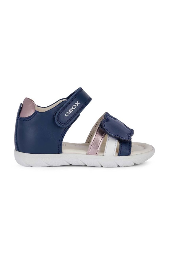 Detské sandále Geox SANDAL ALUL imitácia kože tmavomodrá B451YA.085NF.20.23