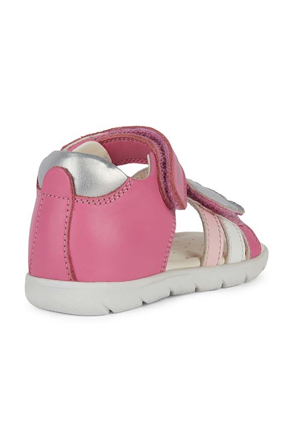 Dziewczynka Geox sandały dziecięce SANDAL ALUL B451YA.085NF.24.27 różowy