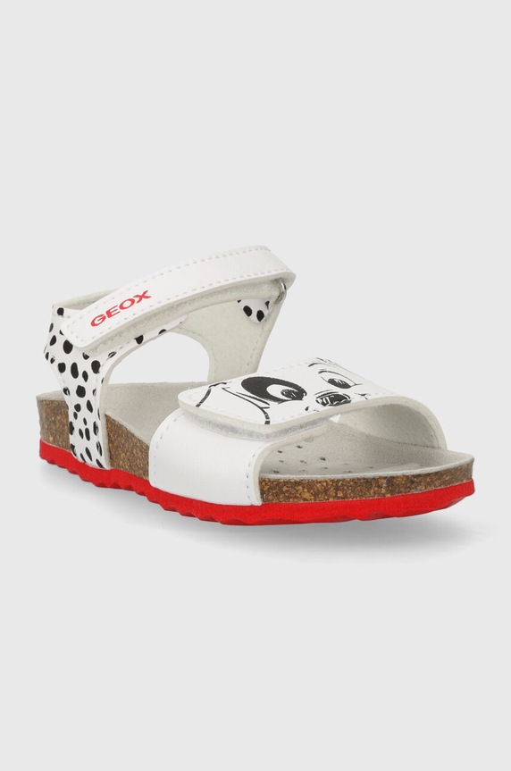 Dětské sandály Geox SANDAL CHALKI B452RB.0003W.24.27 bílá SS24