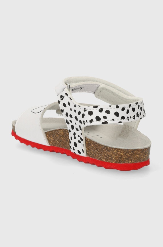 DÍVKA Dětské sandály Geox SANDAL CHALKI B452RB.0003W.24.27 bílá