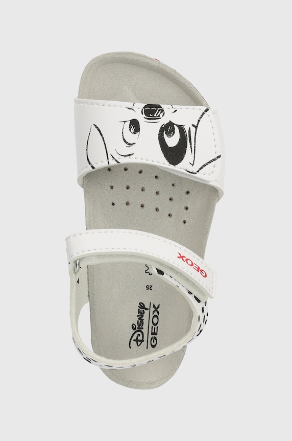 Dětské sandály Geox SANDAL CHALKI bílá B452RB.0003W.24.27