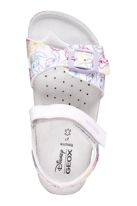 Geox сандалии для детей ADRIEL x Lilo & Stitch J158MC.000FC.24.27 белый