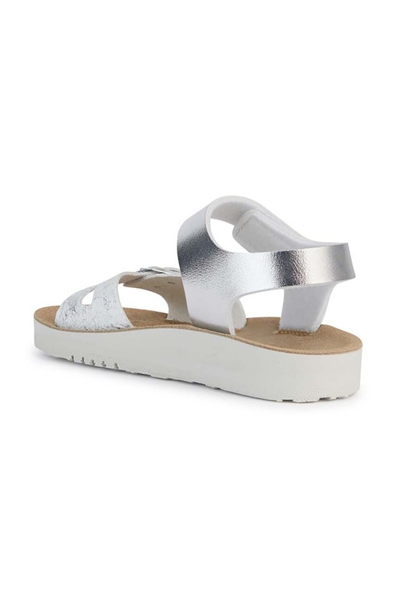 Geox sandały dziecięce srebrny J15EAB.0BNBL.24.27