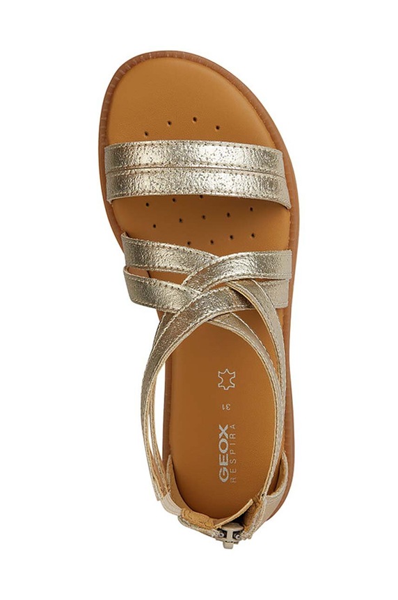 Geox sandale copii KARLY J4535F.000BN.28.35 aur
