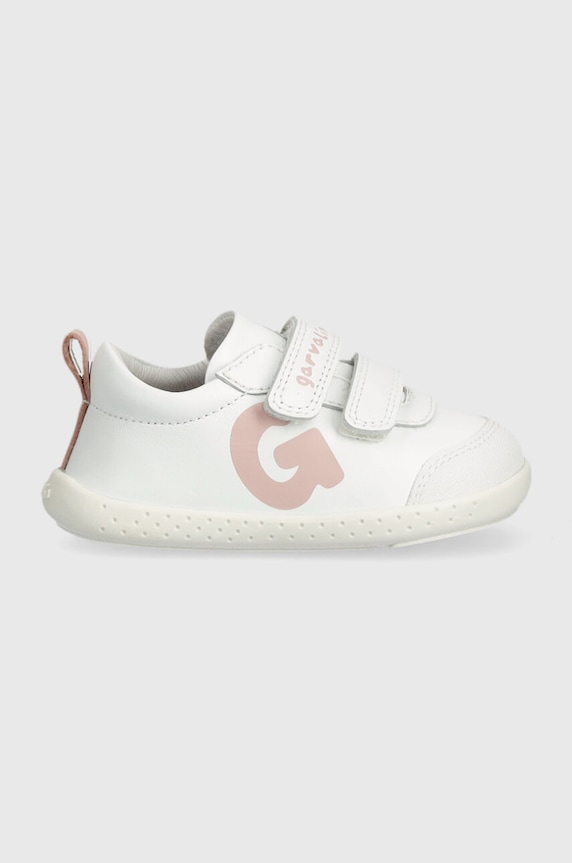 Garvalin sneakersy skórzane dziecięce 242320.G.19.23 biały SS24