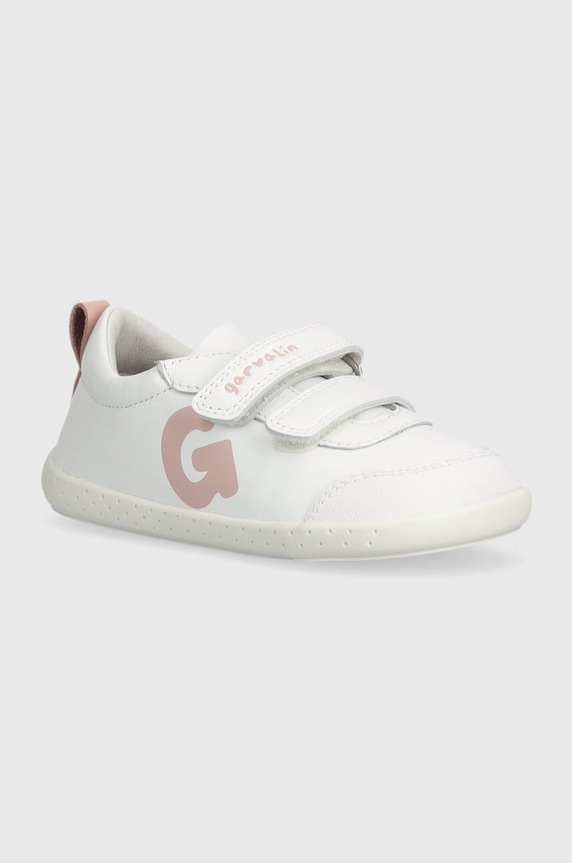 Garvalin sneakersy skórzane dziecięce niska biały 242320.G.24.26