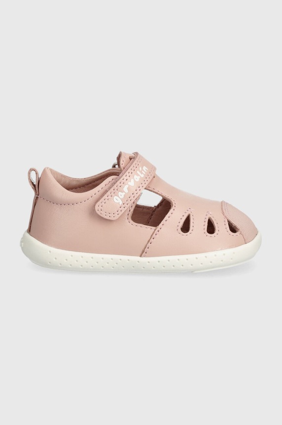 Garvalin sandale din piele pentru copii 242323.G.19.23 roz SS24