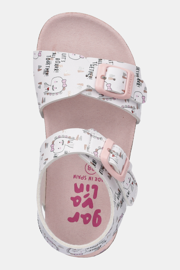 Παιδικά σανδάλια Garvalin λευκό 242453.28.30