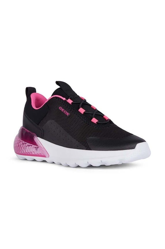 Geox sneakersy dziecięce J45LZA.0149J.36.38 czarny SS24