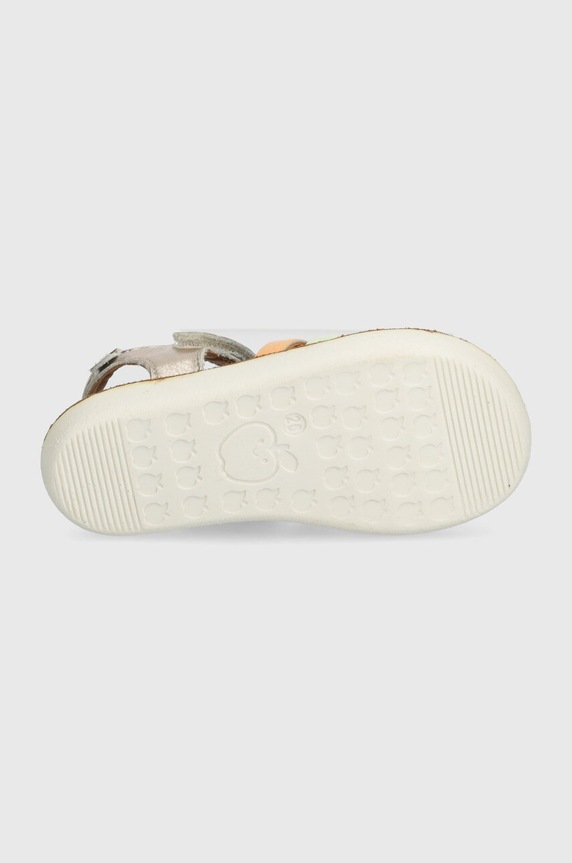 Shoo Pom sandale din piele pentru copii GOA SPART Q4NKCY04.24.27 aur