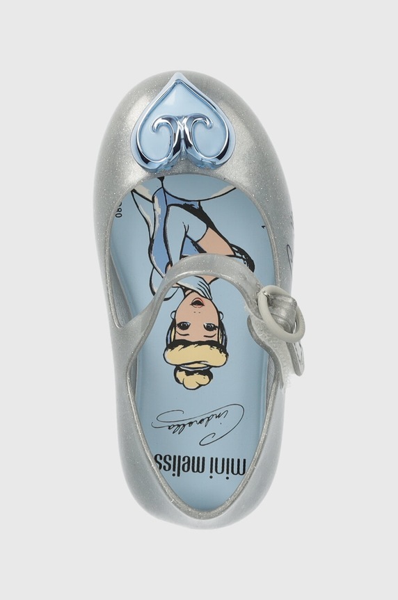 Melissa gyerek balerina SWEET LOVE DISNEY ezüst M.33447