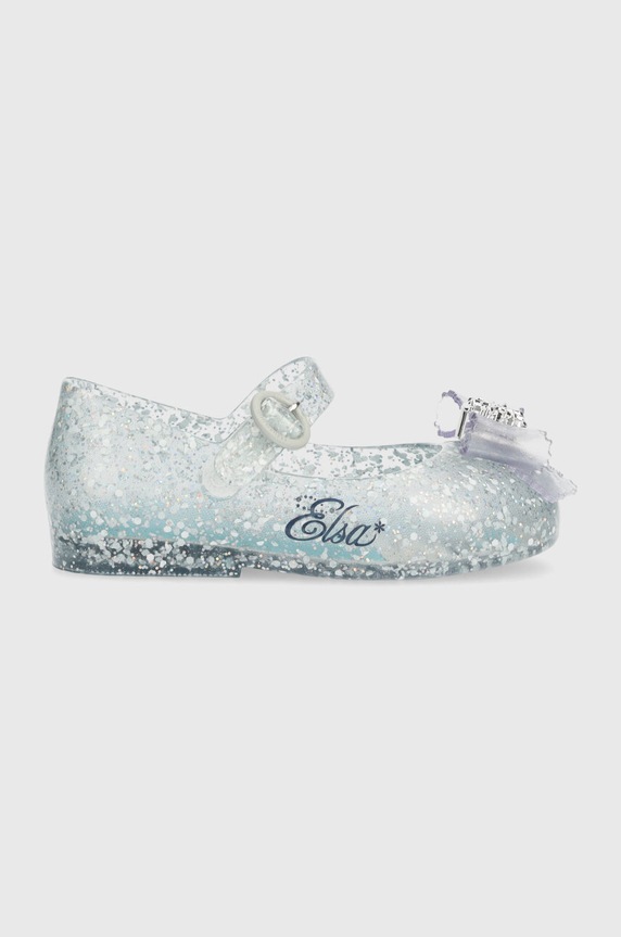 Melissa baleriny dziecięce SWEET LOVE DISNEY Planet friendly srebrny M.33447