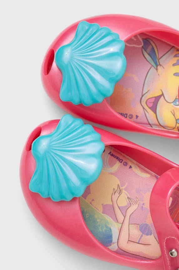 Lány Melissa gyerek balerina ULTRAGIRL LITTLE, x Disney M.33929 rózsaszín