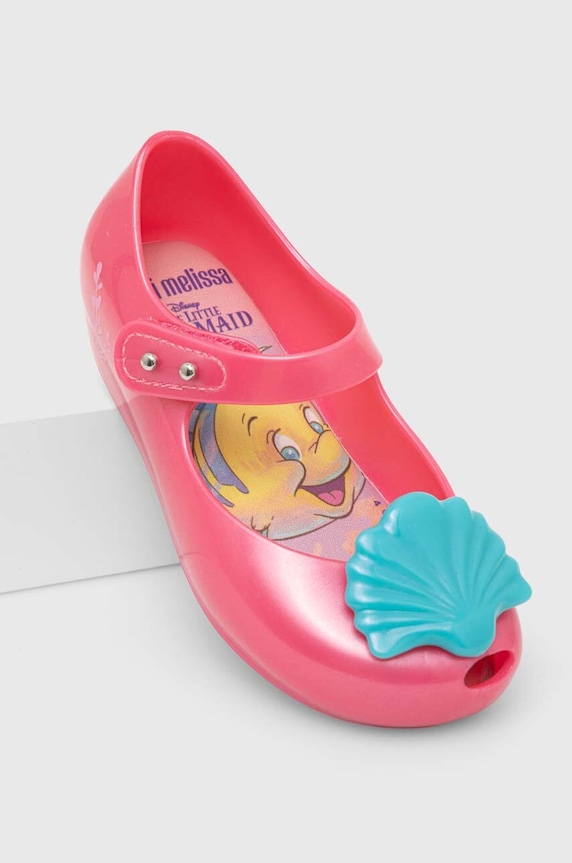 Melissa gyerek balerina ULTRAGIRL LITTLE, x Disney rózsaszín M.33929