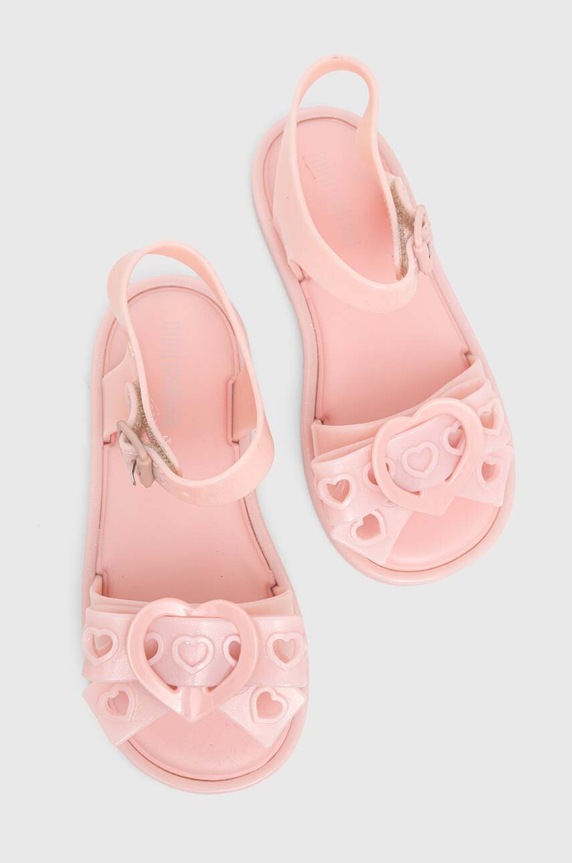 Melissa sandały dziecięce MAR SANDAL HOT BB Planet friendly różowy M.33951