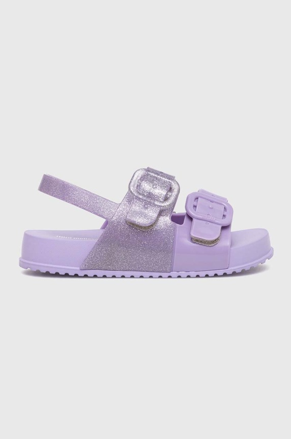 Detské sandále Melissa COZY SANDAL BB Planet friendly fialová M.35686