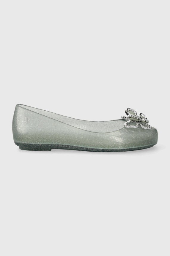 Detské balerínky Melissa SWEET LOVE FLY Planet friendly zelená M.35718