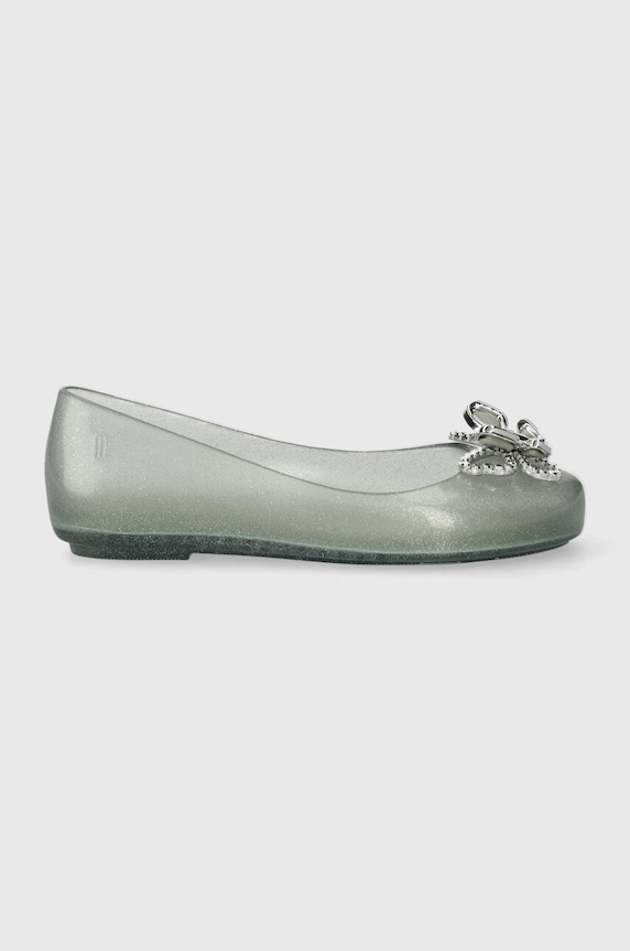 Detské balerínky Melissa SWEET LOVE FLY Planet friendly zelená M.35718