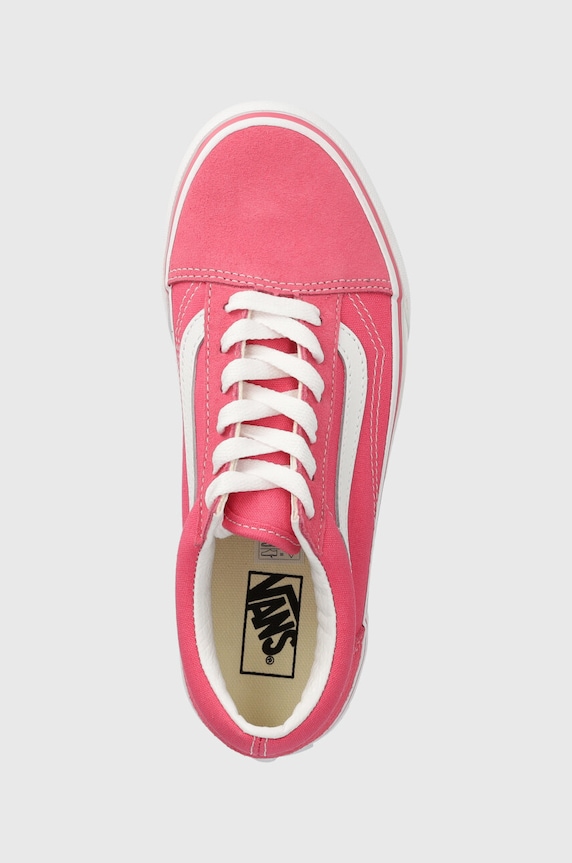 Vans tenisówki dziecięce Old Skool Platform różowy VN0009PDG3X