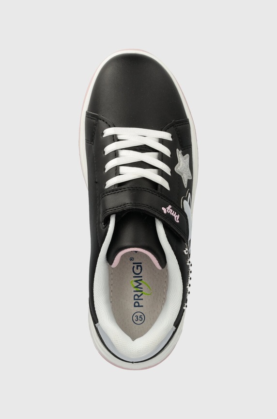 Dětské kožené sneakers boty Primigi černá 5959722