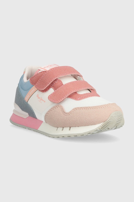 Παιδικά sneakers Pepe Jeans LONDON URBAN GK PGS30599 μωβ SS24