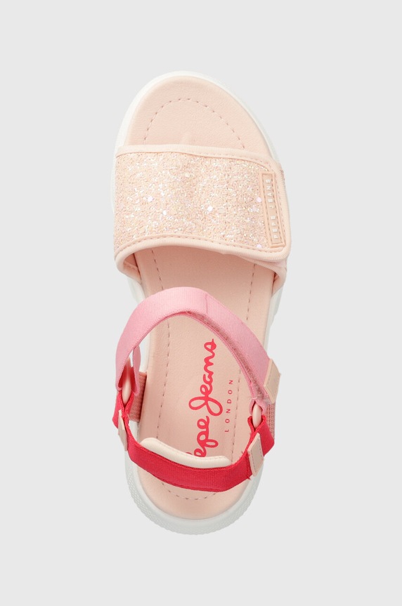 Pepe Jeans sandale copii VENTURA SANDAL roz PGS90201
