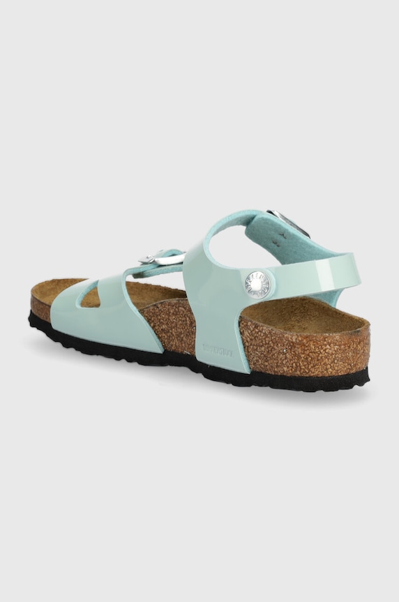 Fete Birkenstock sandale copii Rio Kids BF Patent 1026870.24.35 turcoaz