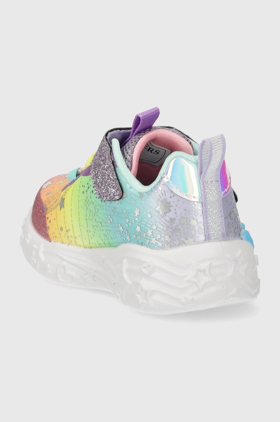 Dievča Detské tenisky Skechers UNICORN CHARMER TWILIGHT DREAM 302681N viacfarebná