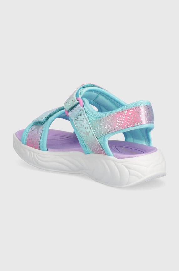 Fete Skechers sandale copii UNICORN DREAMS SANDAL MAJESTIC BLISS 302682L turcoaz