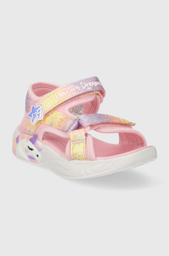 Skechers sandale copii UNICORN DREAMS SANDAL MAJESTIC BLISS 302682N roz SS24