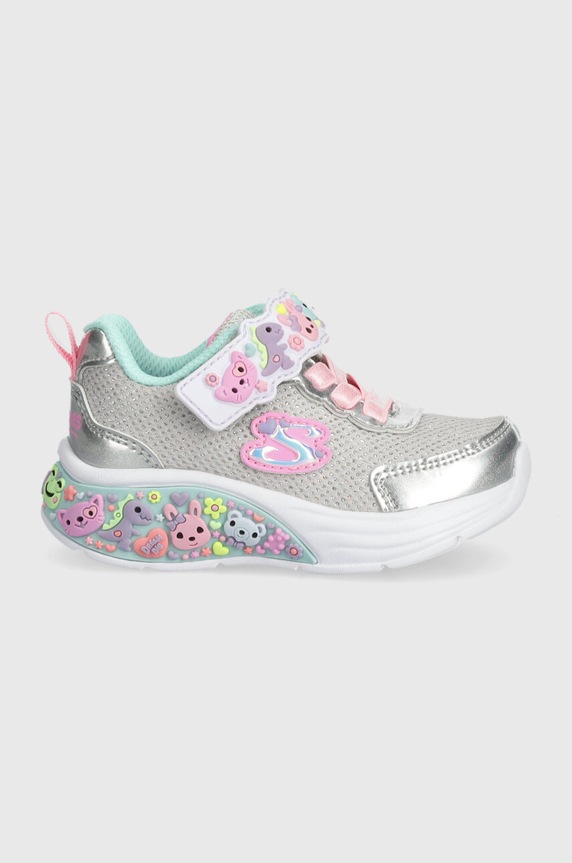 Παιδικά sneakers Skechers MY DREAMERS 303155N ασημί AW24