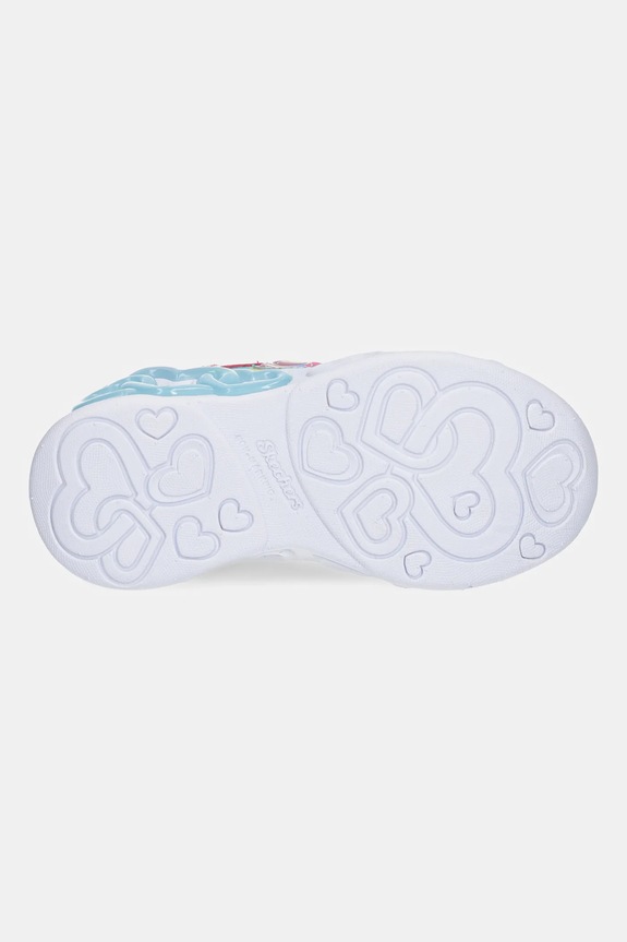 Skechers sneakers pentru copii INFINITE HEART LIGHTS ETERNAL SHIMMER 303755N roz