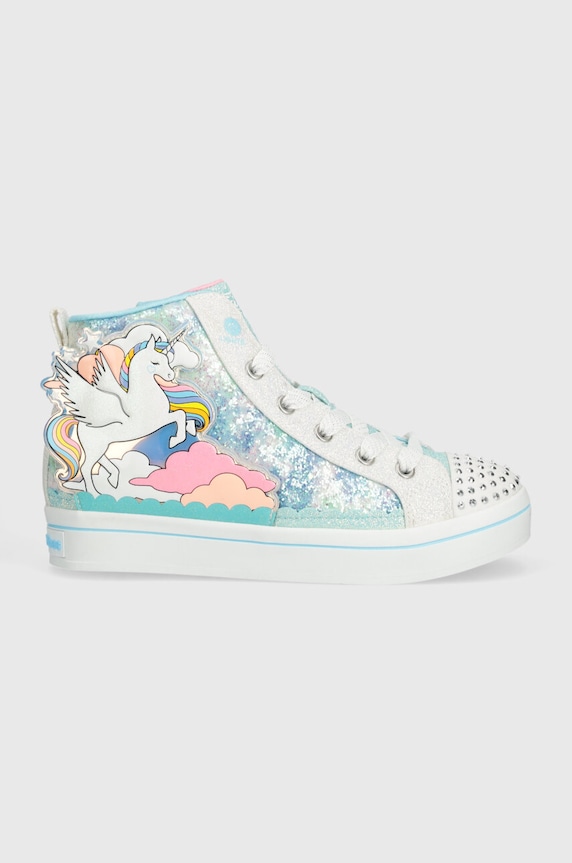 Detské tenisky Skechers TWI-LITES 2.0 ENCHANTED UNICORN 314399L tyrkysová SS25