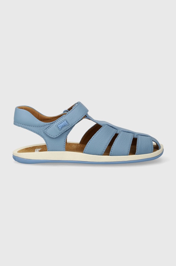 Dětské kožené sandály Camper 80177.28.34 modrá SS26