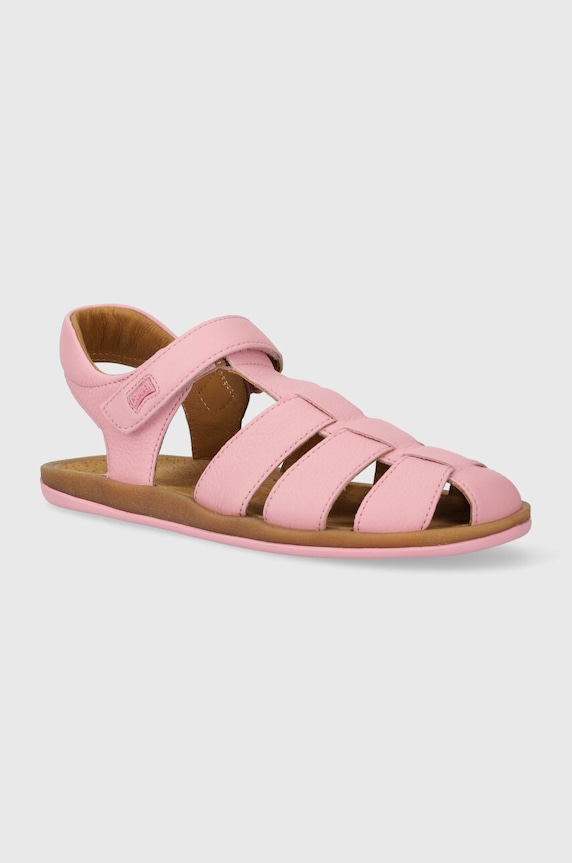 Camper sandali in pelle bambino/a rosa 80177.35.38