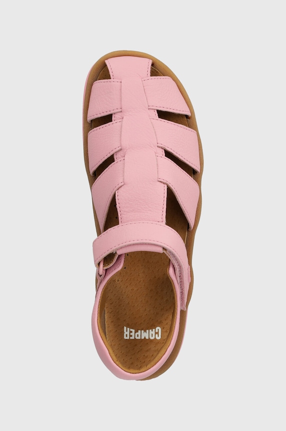 Camper sandali in pelle bambino/a rosa 80177.35.38