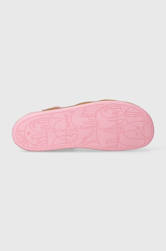 Camper sandali in pelle bambino/a 80177.35.38 rosa