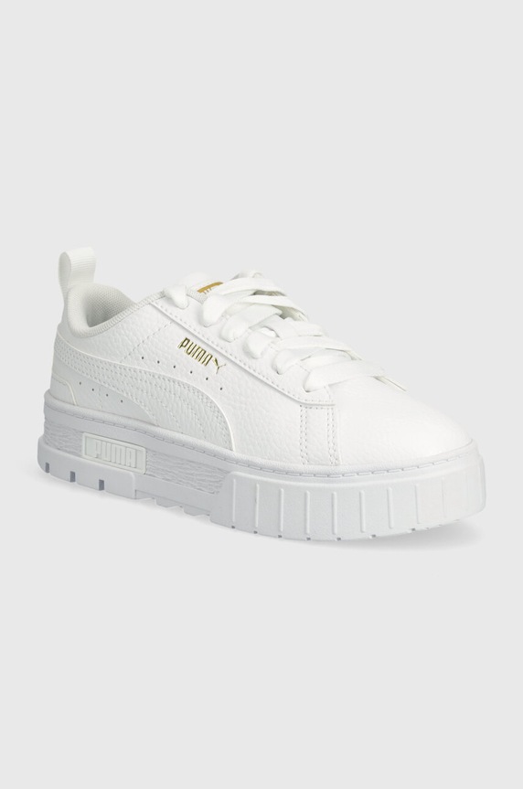 Puma sneakersy dziecięce Mayze Lth PS niska biały 384528