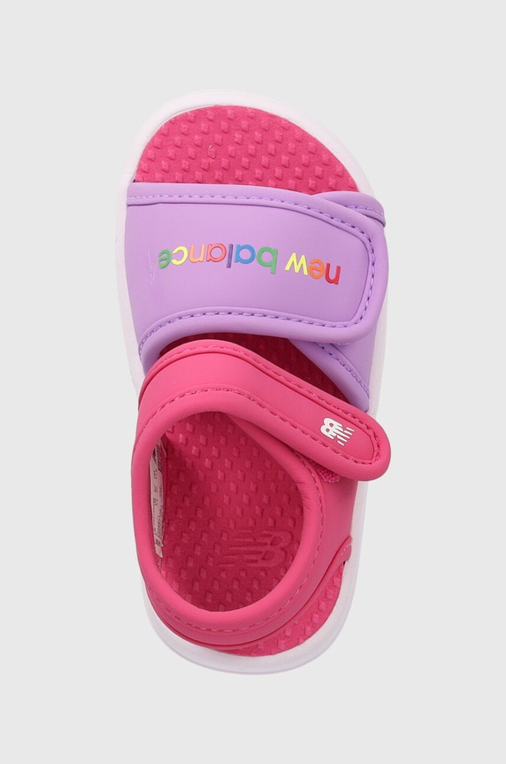 Dětské sandály New Balance SIA750D3 fialová SIA750D3