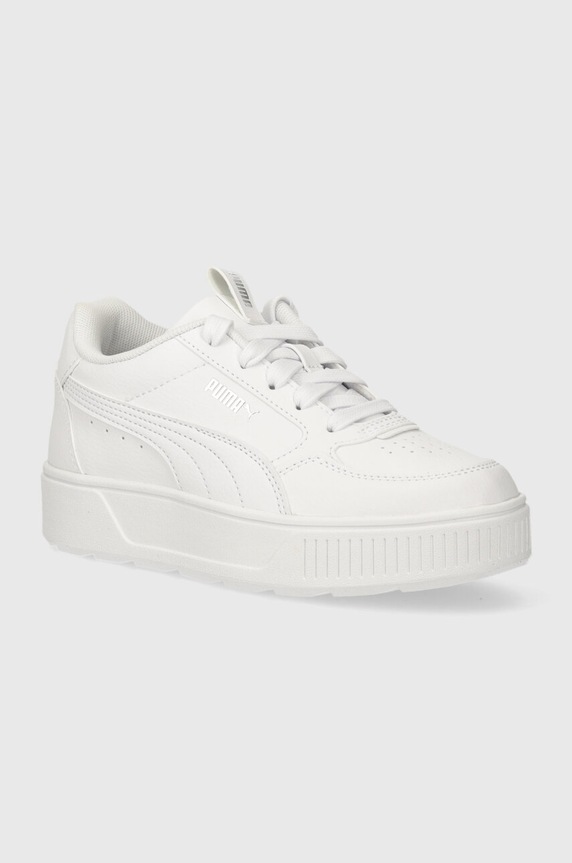 Puma sneakersy dziecięce Karmen Rebelle PS imitacja skóry licowej biały 388421