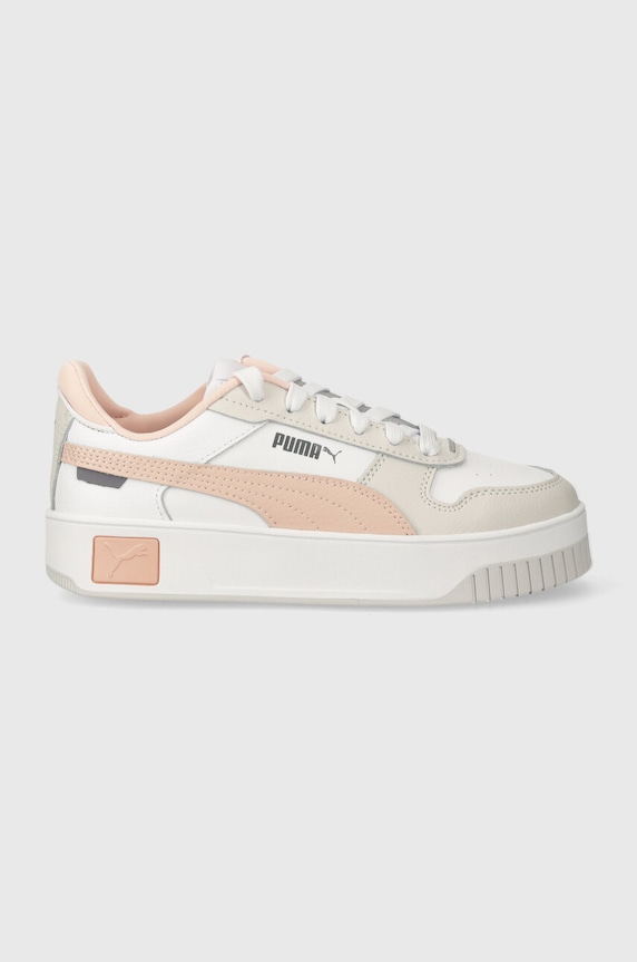 Dětské sneakers boty Puma Carina Street Jr 393846 bílá AW25