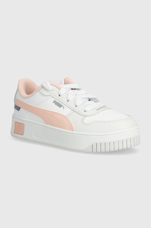 Παιδικά sneakers Puma Carina Street PS Planet friendly λευκό 393847