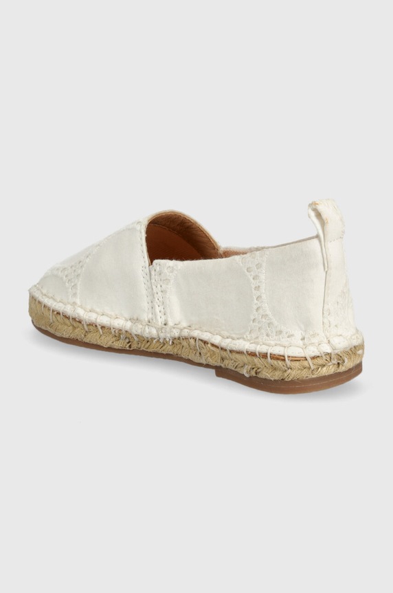 Dziewczynka zippy espadryle dziecięce 3106065701 biały