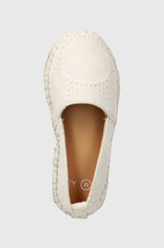 zippy espadryle dziecięce biały 3106065701