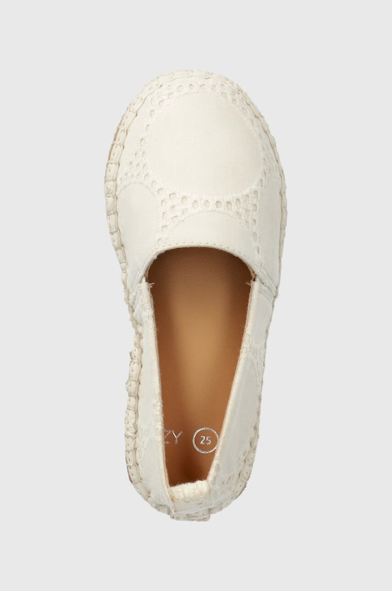 zippy espadryle dziecięce biały 3106065701