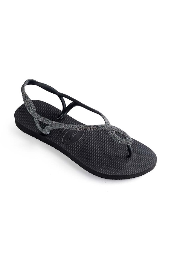 Детски сандали Havaianas LUNA PREMIUMI BLACK 4146130.4057 черен SS24