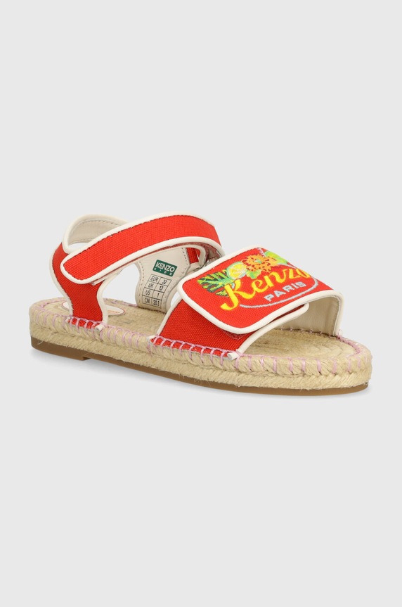 Kenzo Kids sandały dziecięce pomarańczowy K60415.