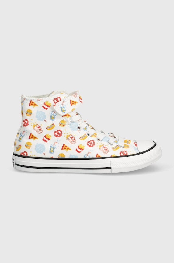 Converse trampki dziecięce A07377C A07377C biały SS24