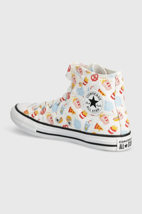 Dziewczynka Converse trampki dziecięce A07377C A07377C biały