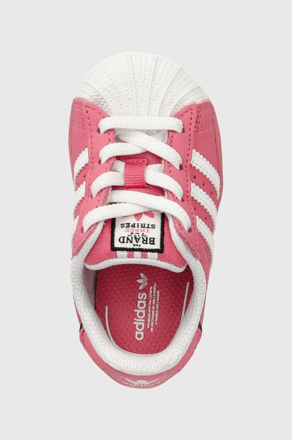 adidas Originals sneakers pentru copii SUPERSTAR roz IE0861
